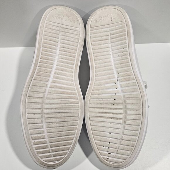 Cole Haan GrandPro Rally White Leather Sneakers Men’s 11.5 - Picture 5 of 9